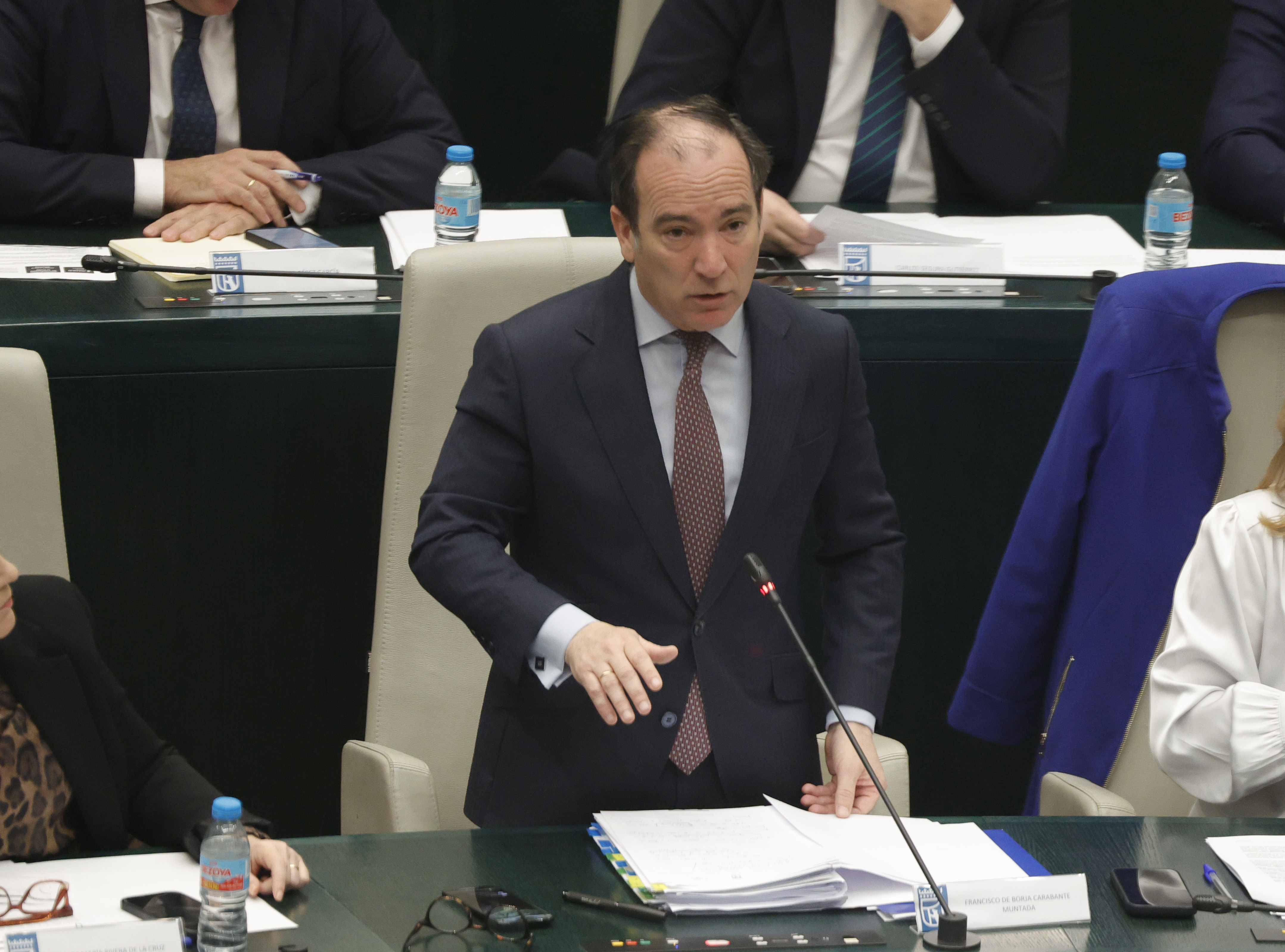 El delegado de Urbanismo, Medio Ambiente y Movilidad, Borja Carabante