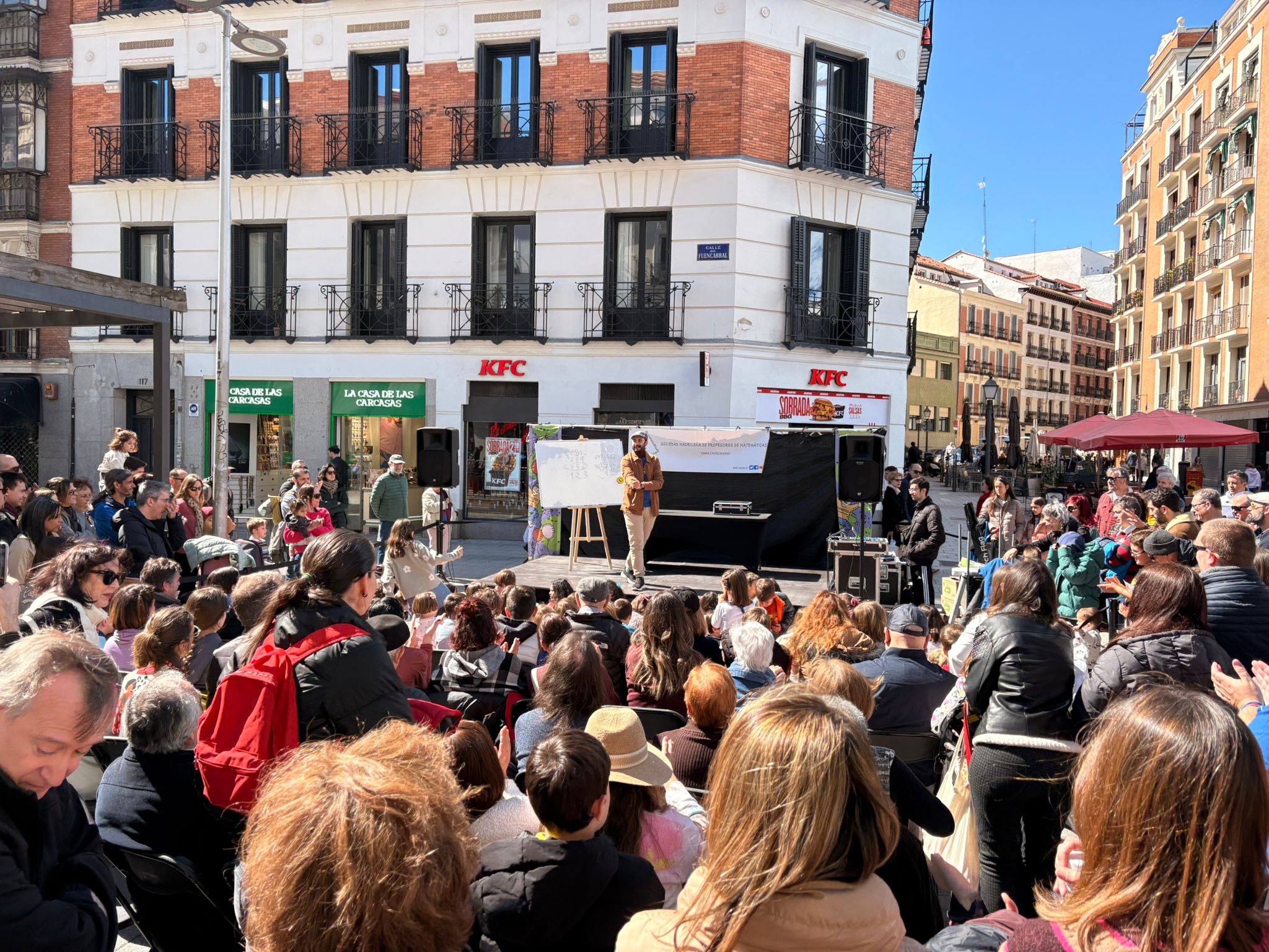 Jornada ‘Matemáticas en la calle’ en Chamberí