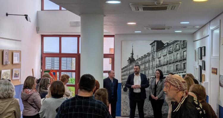 Segura en la exposición colectiva 'Lavapiés'