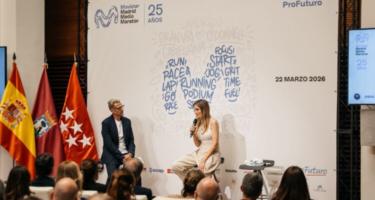Cea, en la presentación oficial del Movistar Madrid Medio Maratón