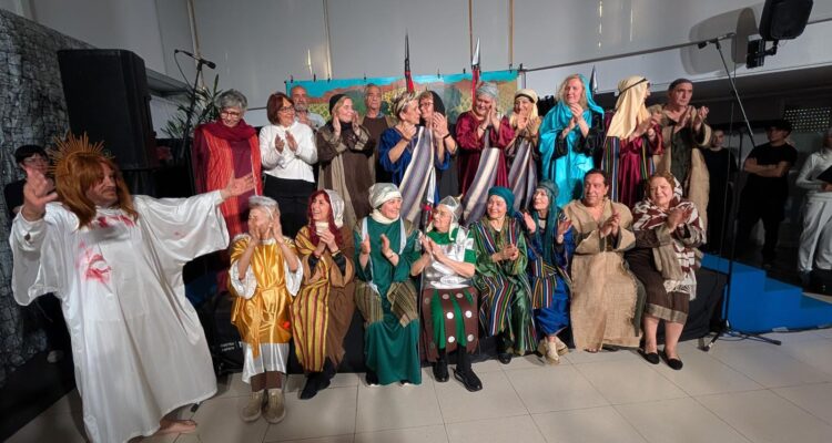 Representación de la Pasión de Cristo en el Centro Municipal de Mayores San Francisco