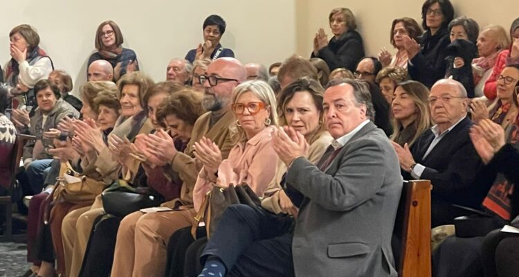 González Taboada en el concierto de la Escolanía de El Escorial