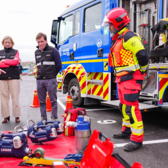 Almeida presenta la nueva flota de la empresa municipal Madrid Calle 30