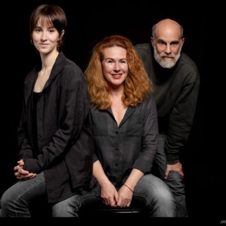 Elenco de 'Tras el ensayo' , en Teatro Español. Imagen de Javier Naval