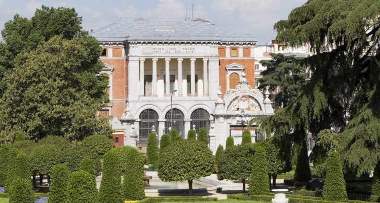 Edificio del Casón del Buen Retiro perteneciente al Museo del Prado en Madrid.