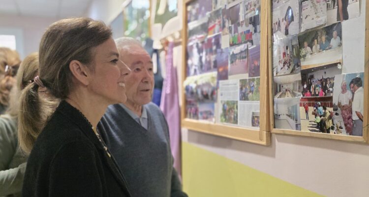 La concejala del distrito, Almudena Maíllo, ha visitado las instalaciones esta mañana