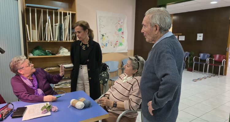 La concejala del distrito, Almudena Maíllo, ha visitado las instalaciones esta mañana