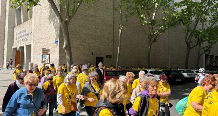 Participantes de la III Edición de la Marcha Tetuanera