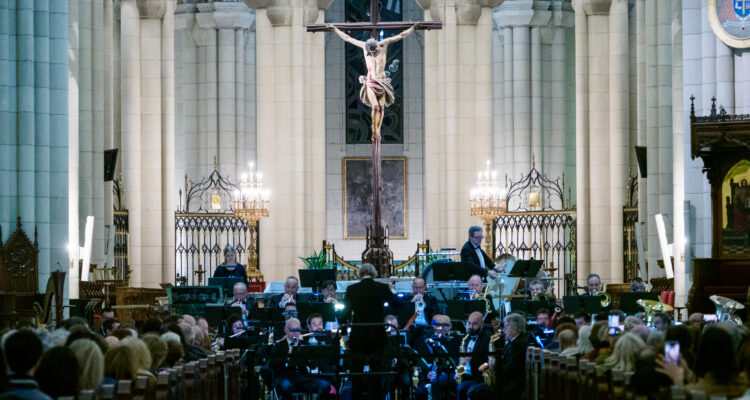 Banda Sinfónica Municipal. Imagen de la Semana Santa de este año