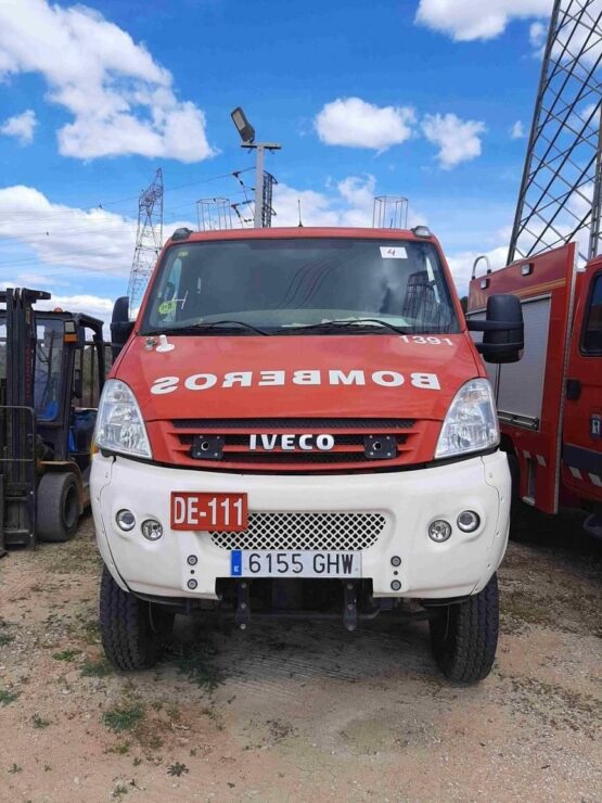 camión bomberos subasta vehículos Ayuntamiento Madrid Iveco