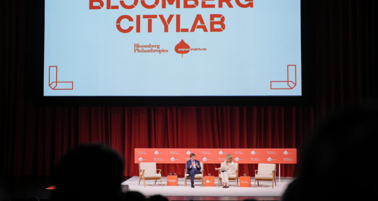 Almeida durante su intervención en el foro Bloomberg Citylab