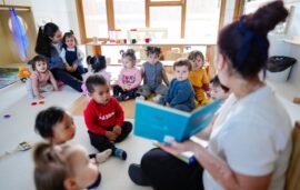 beca infantil plus Madrid aula escuela infantil niños 0 a 3 años