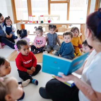 beca infantil plus Madrid aula escuela infantil niños 0 a 3 años