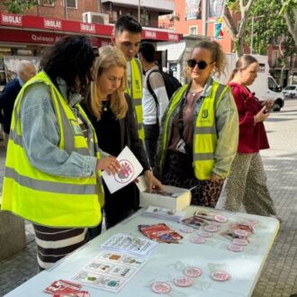Campaña de publicidad no sexista en Ciudad Lineal