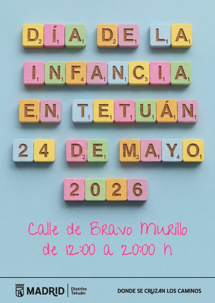 Cartel Día de la Infancia Tetuán 2026