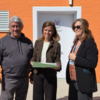 Almudena Maíllo, visita la instalación tras las obras ejecutadas