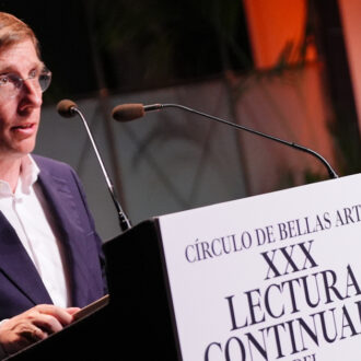 José Luis Martínez-Almeida en la XXX Lectura Continuada del Quijote