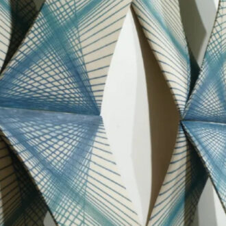 Detalle de una de las obras de 'Espacio liminal', de María Oriza