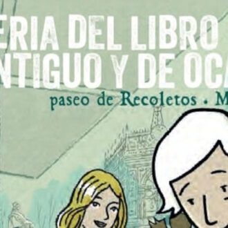 Imagen del cartel de la 48 Feria del Libro Antiguo y de Ocasión de Madrid