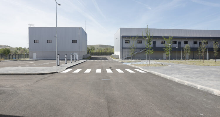 Instalaciones de la factoría industrial del polígono de La Atalayuela