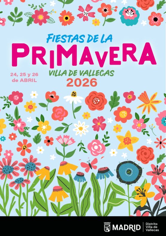 fiestas primavera Villa de Vallecas 2026 cartel oficial