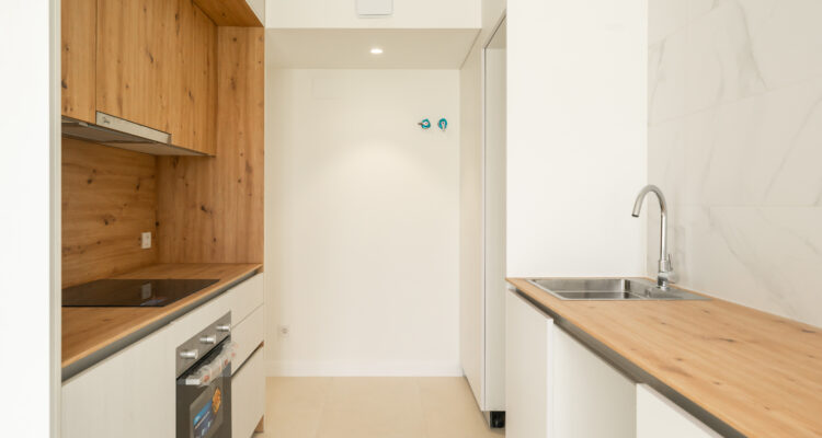 Imagen de una de las cocinas de la promoción Colonia de Los Olivos