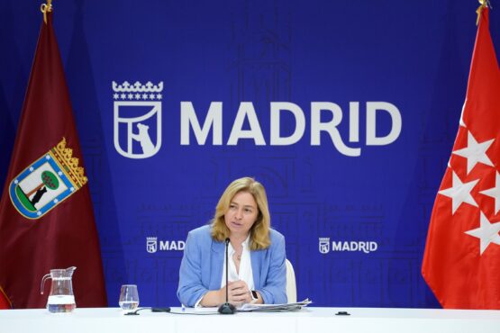 La vicealcaldesa y portavoz municipal, Inma Sanz, durante la rueda de prensa de hoy