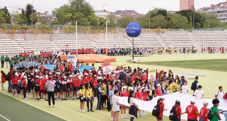 Momento desfile inaugural Escoladas 2026