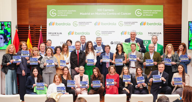 Almeida presenta la XIII carrera ‘Madrid en marcha contra el cáncer’