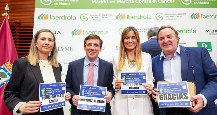 Almeida presenta la XIII carrera ‘Madrid en marcha contra el cáncer’