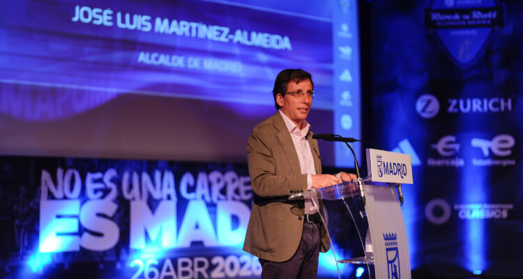 Almeida presenta la 48ª edición de la Maratón de Madrid