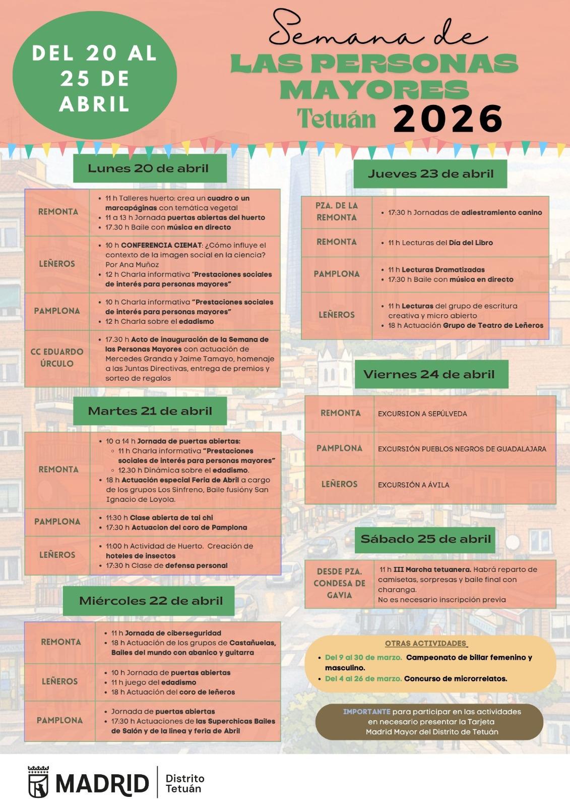 Semana del Mayor Tetuán