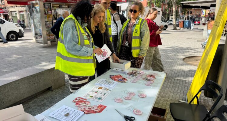 Campaña de publicidad no sexista en Ciudad Lineal