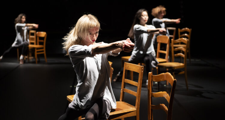 Imagen del espectáculo 'Rosas Danst Rosas', de Anne Teresa de Keersmaeker