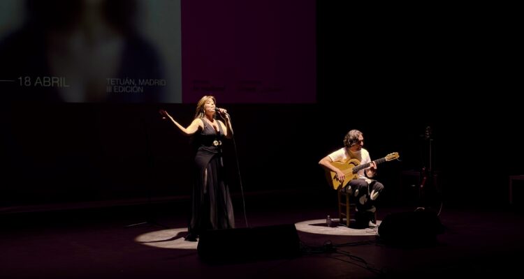 Soléa Morente durante el III Festival Iberoamericano de Poesía Bajo 35 de Tetuán