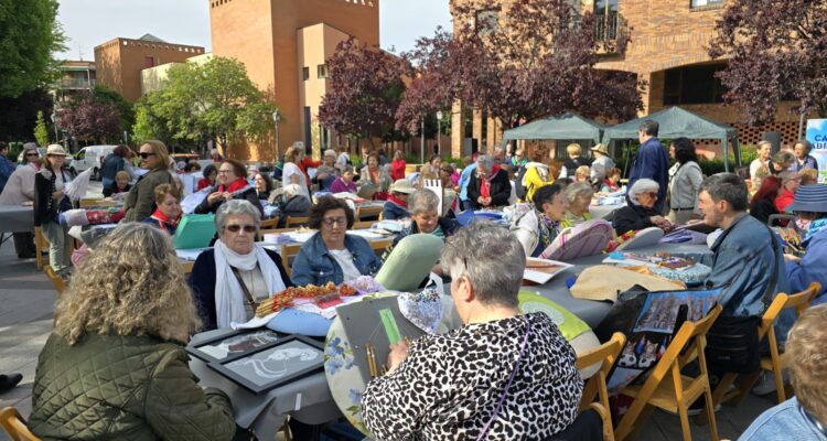 encuentro nacional bolillos Villa de Vallecas ambiente participantes mesas