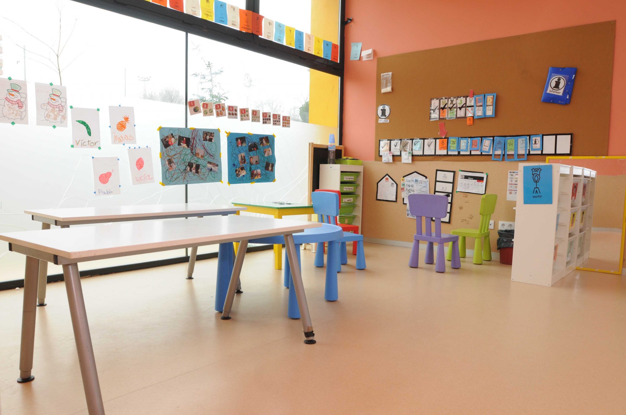 Aula de una escuela infantil