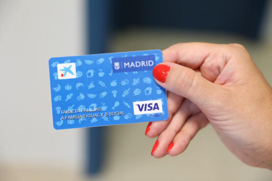 Imagen de archivo de la Tarjeta familias