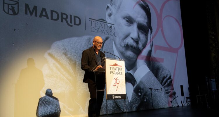 Imagen del acto de presentación de la nueva temporada 2026-27 del Teatro Español