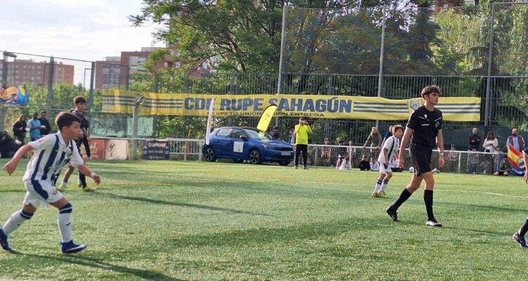 Final del V Torneo de Fútbol Rupe Sahagún, disputada por el Real Madrid y el CD Leganés