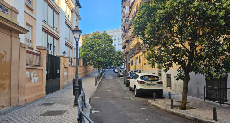 Entorno colegio Amadeo Vives antes