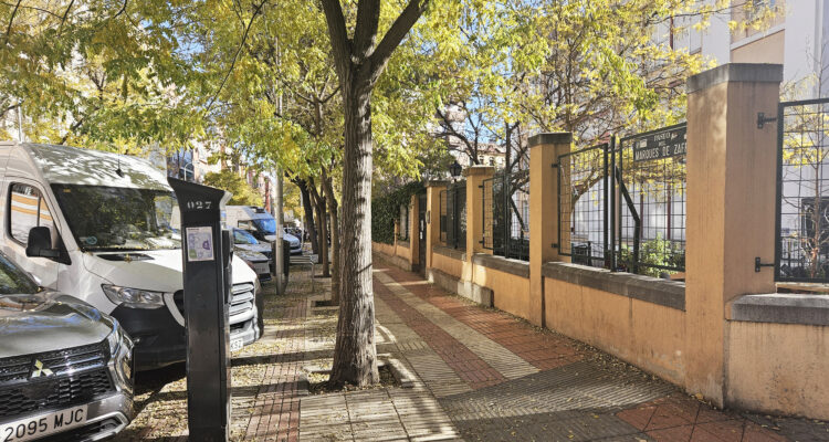 Entorno colegio Amadeo Vives antes