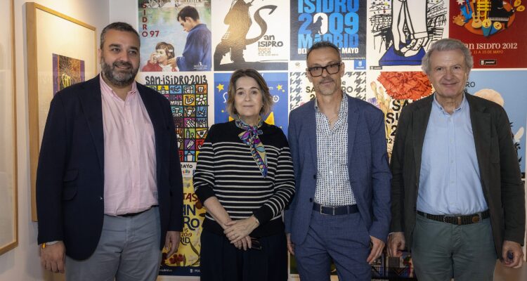 Inauguración de la exposición ‘Carteles de San Isidro. La imagen de las fiestas’ en el Museo de San Isidro. Los Orígenes de Madrid