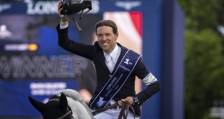 El campeón del Gran Premio de Madrid, Simon Delestre