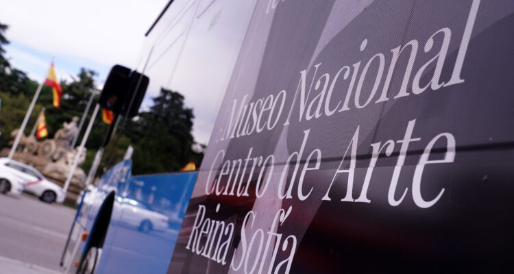 Autobús EMT Madrid participante en Día de los Museos