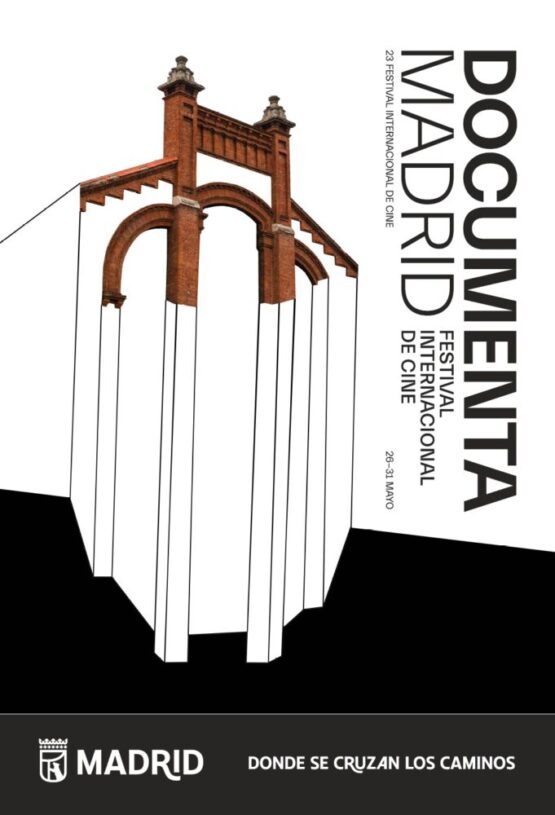 Cartel oficial de la 23ª edición de Documenta Madrid, Festival Internacional de Cine