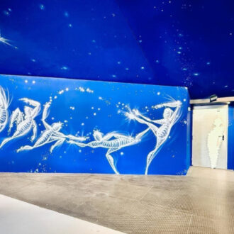 Imagen del mural creado por el artista urbano SUSO33. ©SUSO33
