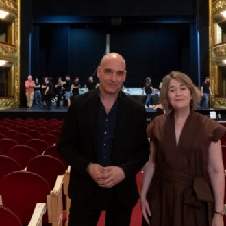 La delegada de Cultura, Turismo y Deporte, Marta Rivera de la Cruz, presenta la nueva temporada 2026-27 del Teatro Español