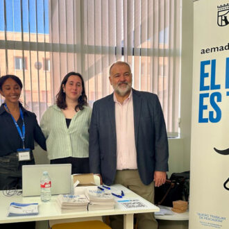 Ángel Ramos, en la IV Feria de Empleo de Vicálvaro