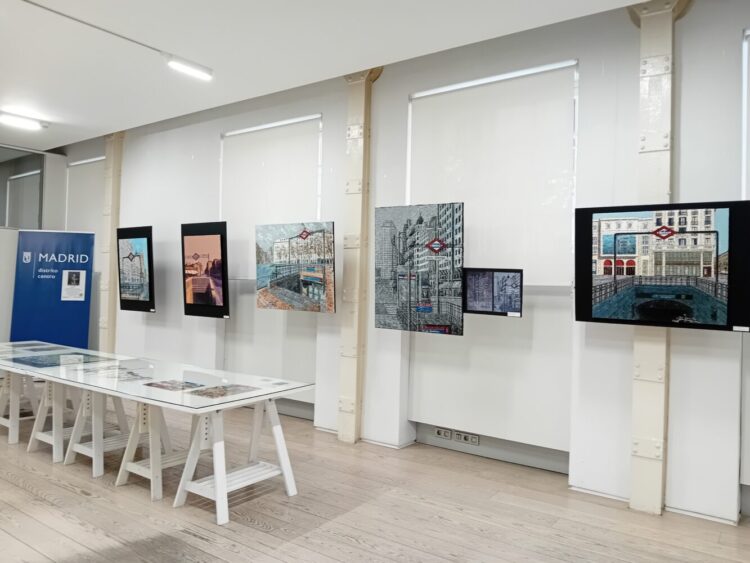 Obras de la exposición de Raúl Ranera